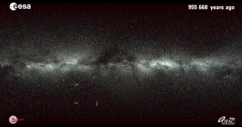 Ecco come si muovono le stelle… in un fantastico video dell’ESA