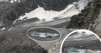 Cogne: Scomparso il lago del ghiacciaio del Grand Croux