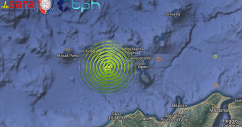 DOPPIA SCOSSA DI TERREMOTO DI Ml 2.6 E Ml 2.1 NELLA ZONA DELLE EOLIE IN SICILIA