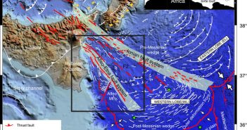 Terremoti: scoperto un sistema di faglie sotto il Mar Ionio