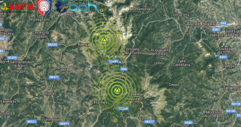 DOPPIA SCOSSA DI TERREMOTO DI Ml 2.5 NELLA ZONA DI NORCIA (PG) E AMATRICE (RI)