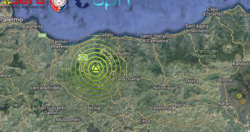 SCOSSA DI TERREMOTO DI Ml 2.7 NELLA ZONA DELLE MADONIE IN SICILIA