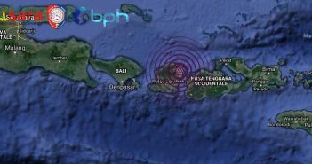 NUOVA FORTE SCOSSA DI TERREMOTO DI Mw 6.3 NELLA ZONA DI LOMBOK IN INDONESIA