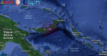 FORTISSIMA SCOSSA DI TERREMOTO DI Mw 7.0 NELL’ISOLA DI NEW BRITAIN IN PAPUA NUOVA GUINEA NEL PACIFICO