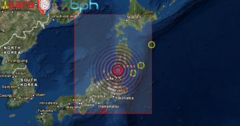 FORTE SCOSSA DI TERREMOTO DI Mw 6.4 NELLA ZONA DELL’EASTERN HONSHU IN GIAPPONE