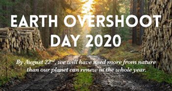 L’Earth overhsoot day indietreggia di tre settimane nel 2020, non era mai accaduto prima