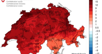 In Europa temperature record a gennaio. Il 2022 è stato l’anno più caldo per la Svizzera