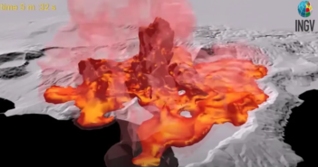 La simulazione dei flussi piroclastici ai Campi Flegrei