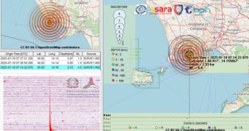 SCOSSA DI TERREMOTO DI MD 4.0 NELLA ZONA DEI CAMPI FLEGREI