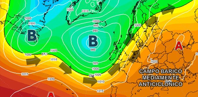 CERCASI CICLOGENESI MEDITERRANEA DA FLUSSO ATLANTICO